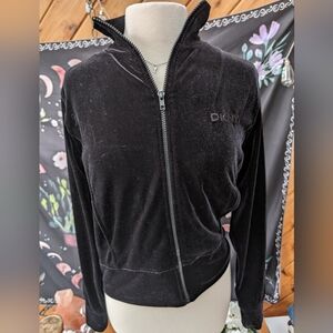 Y2K DKNY vintage velour jacket